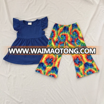 Kids girl clothing sets boutique girl sets wholesale hot sale kids clothes