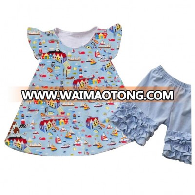 kids girl clothing children clothing manufacturers china baby summer 2pcs set